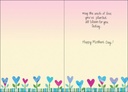 Pink Floral Mother's Day Card extra