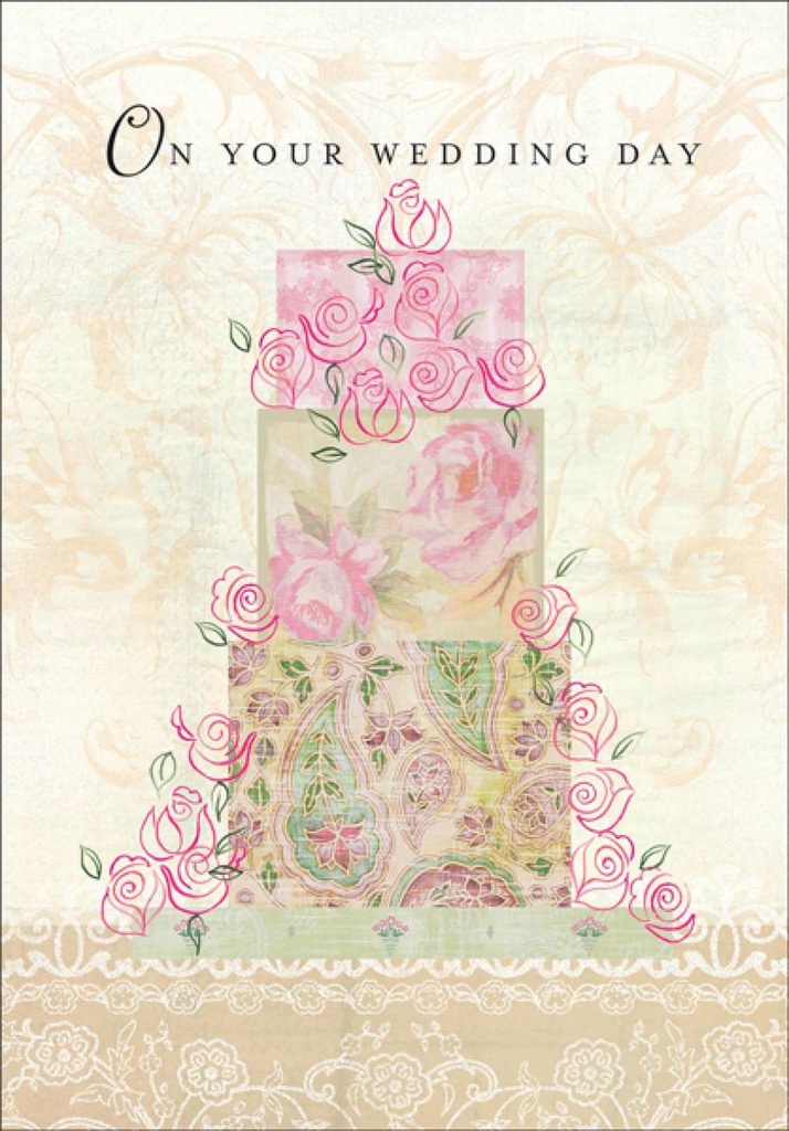 Elegant Wedding Card-W9486 extra