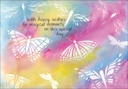 Butterflies Birthday Card extra