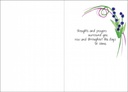 Floral Sympathy Card-S214 extra