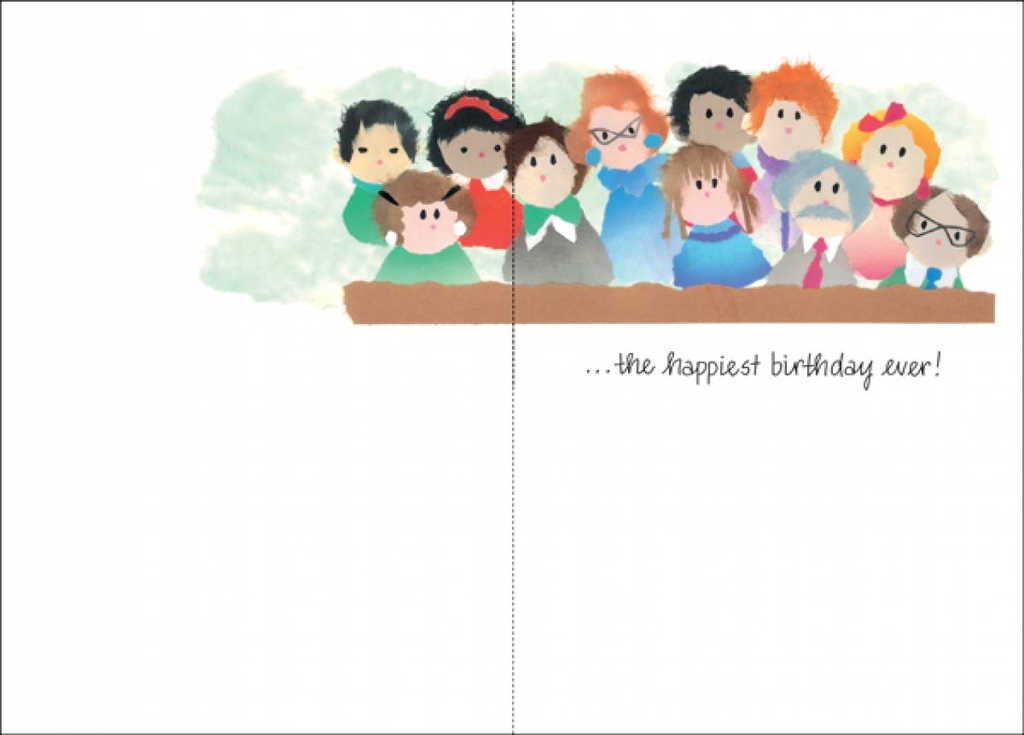 Birthday Card from Group extra
