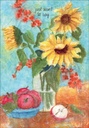 Sun Flower Friendship Card-FG419 extra