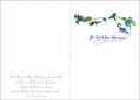 Abstract Floral Birthday Card - BF106C extra