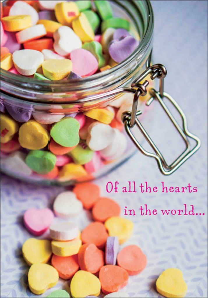 Candy Hearts Valentine-V809 extra