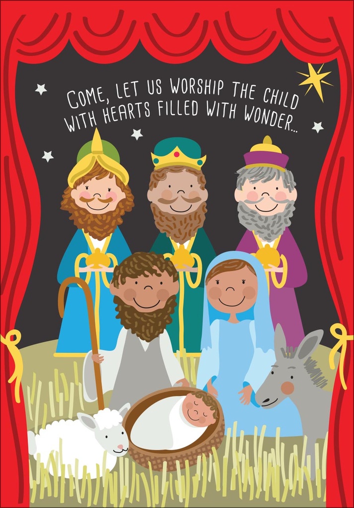 Nativity Christmas Card, Box of Cards extra
