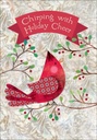Red Cardinal Christmas, Box of Cards extra