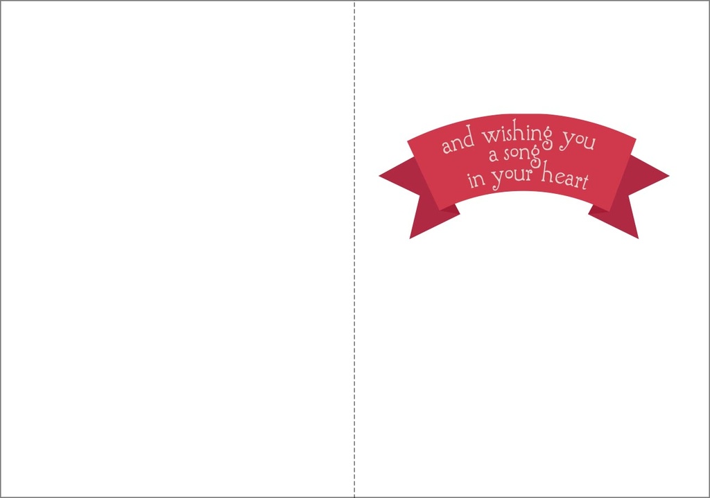 Red Cardinal Christmas, Box of Cards extra