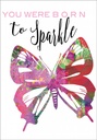 Sparkle Birthday Card extra