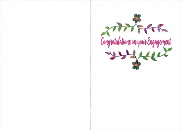 Engagement Card-WN401 extra