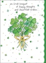 Elegant St. Patrick's Day card-SP2854 extra