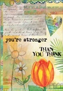 You Are Strong Support Card extra