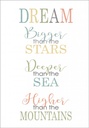 Dream Bigger Graduation Card extra