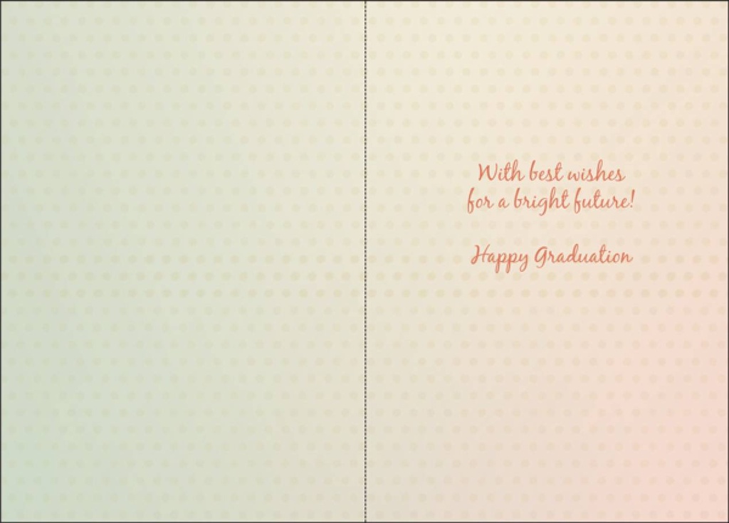 Dream Bigger Graduation Card extra