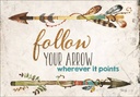 Follow Your Arrow Graduation Card extra