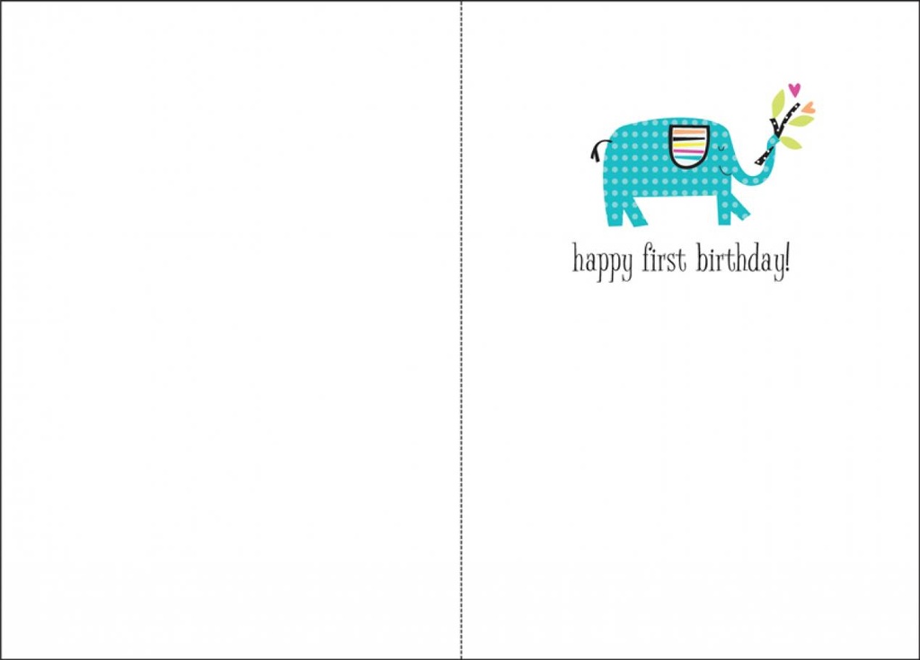 First Birthday for Boy extra