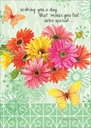 Feeling Special Birthday Card extra