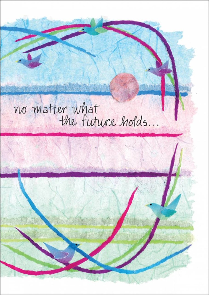 No Matter What Support Card with Scripture extra