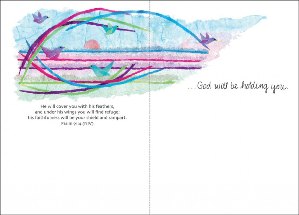 No Matter What Support Card with Scripture extra