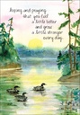 Stronger Every Day Get Well Card - GWG510 extra