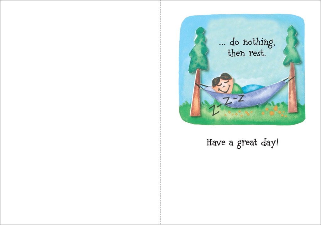 Wise Advice Father's Day Card extra