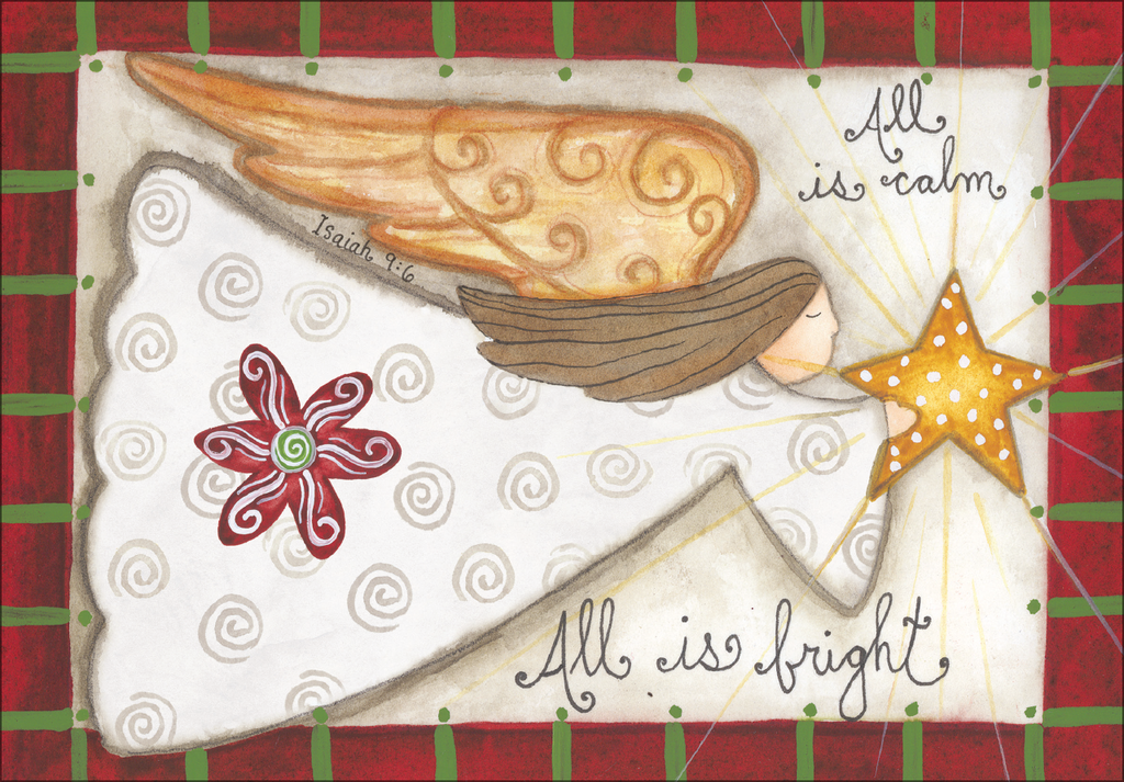 5x7 Angel Christmas Cards extra