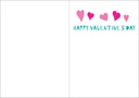 Owl Valentine's Day Card - VN809 extra