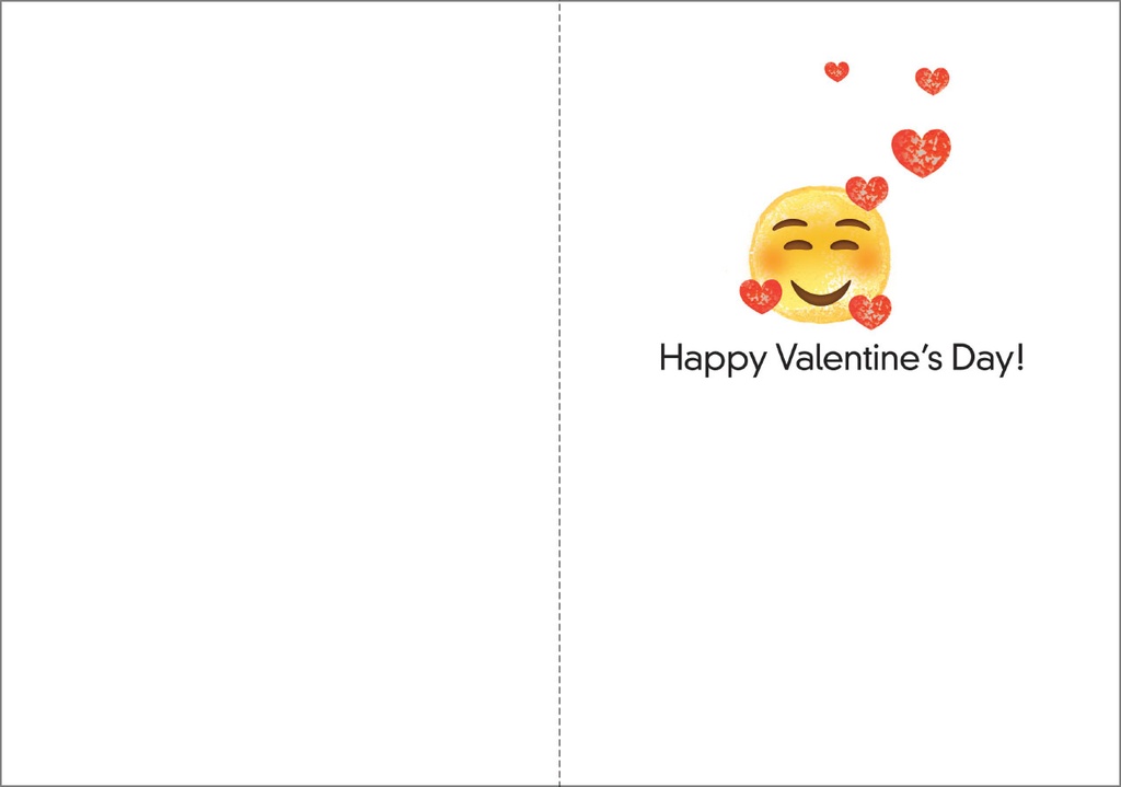 Emoji Valentine's Day - V9892 extra