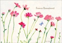 Die Cut Floral Sympathy extra