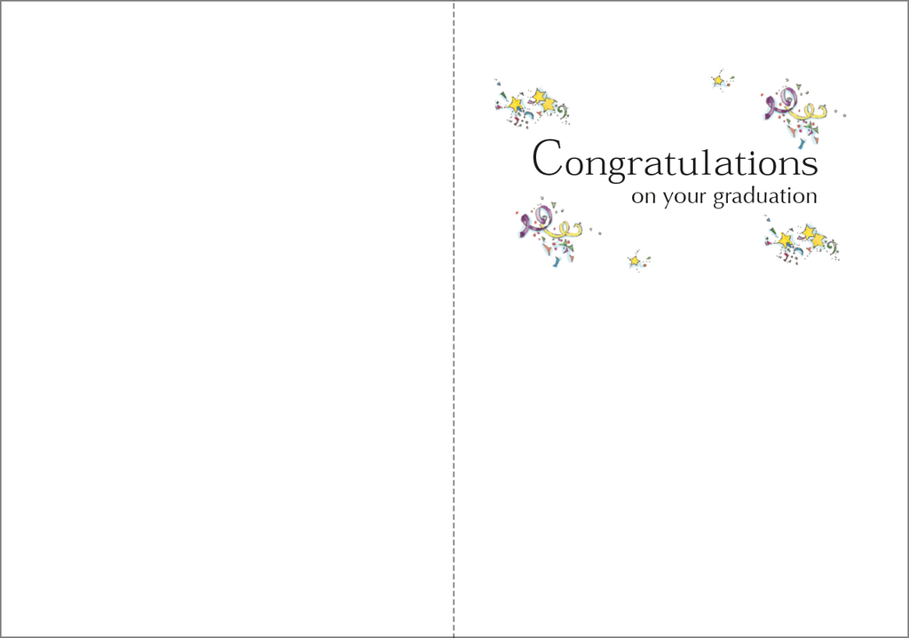 Accomplishment Graduation Card extra