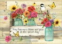 Mason Jar Floral Birthday Card-2 extra