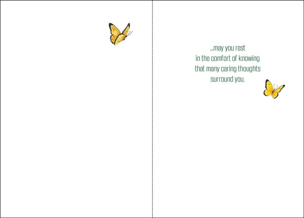 Daffodils Encouragement Card extra