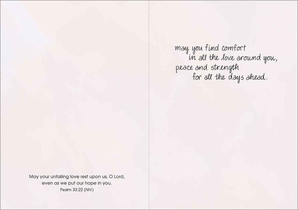 S207C - Sympathy Card - with deepest sympathy extra