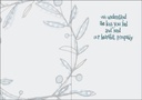 Peaceful Dove Pet Sympathy Card extra