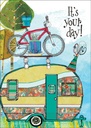 Happy Birthday Card- Happy Camper extra
