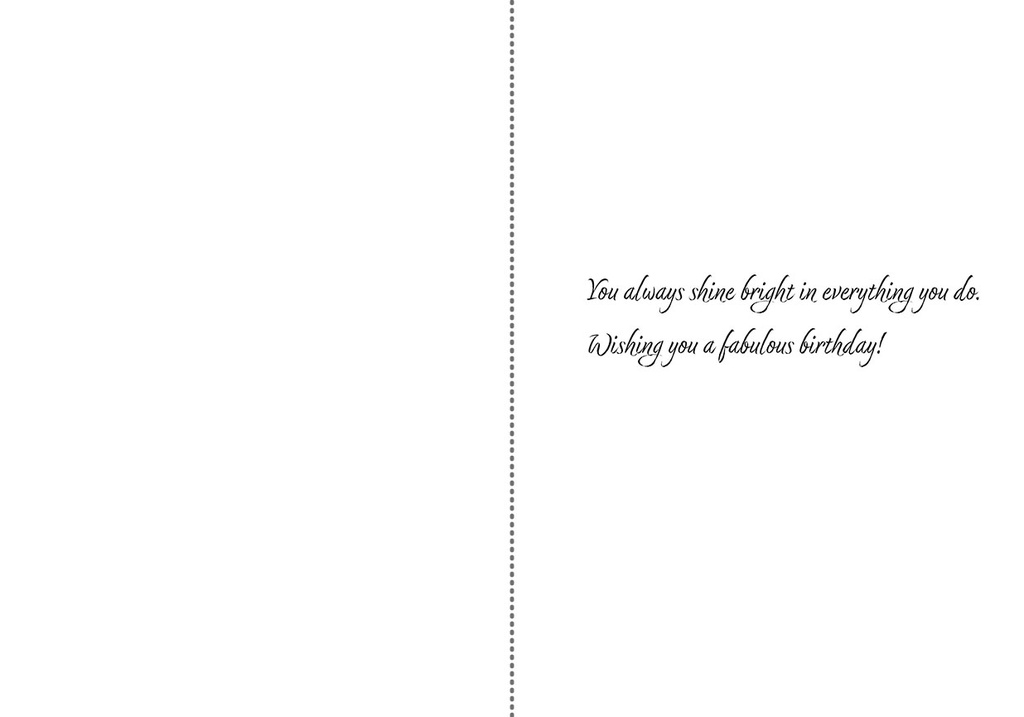 B144638 - Birthday Card extra