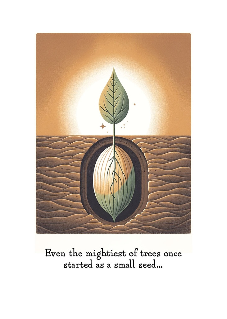 S44658 - Mighty Trees Encouragement Card - Growth and Resilience extra