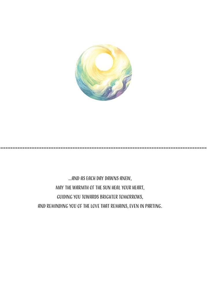 S244668 - Winds of Change Sympathy Card - Soothing Comfort extra
