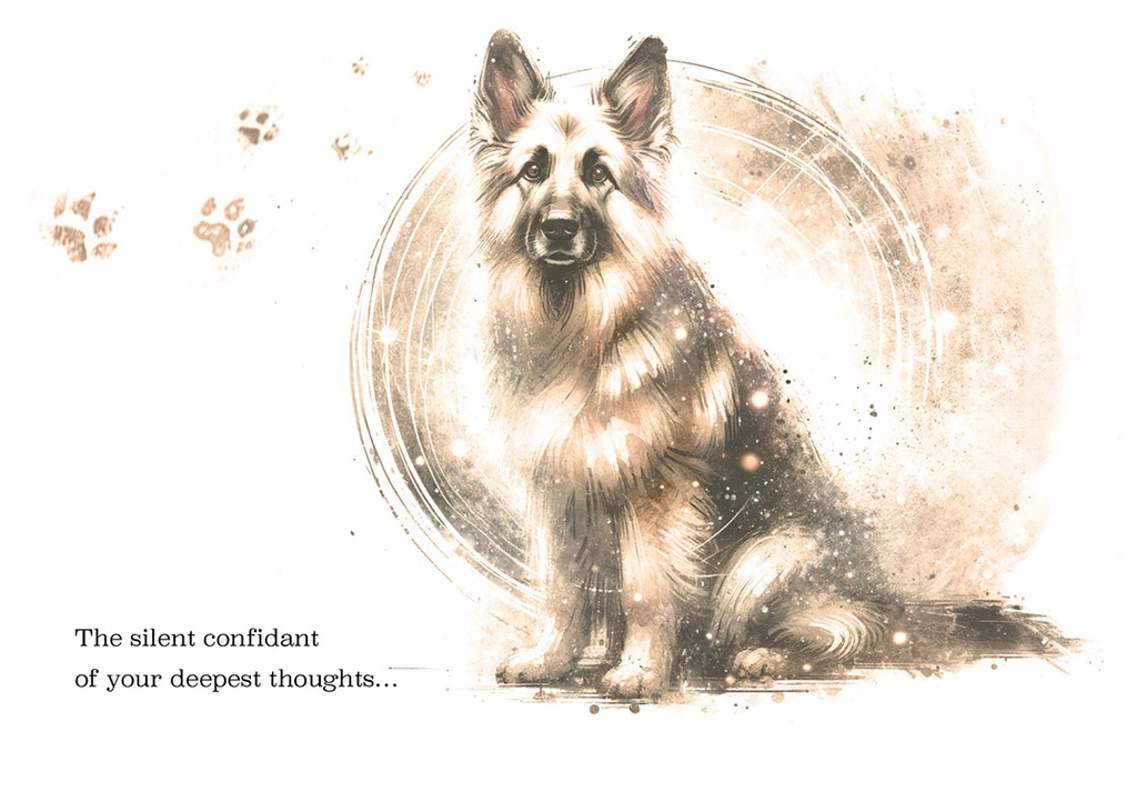 S244681 - The Confidant - Sympathy Card for Pet Loss extra