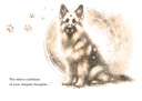 S244681 - The Confidant - Sympathy Card for Pet Loss extra
