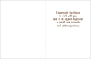 REW04 - Thank you for the Listing Cards extra