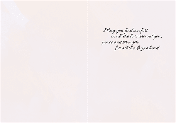 S207H - Thinking of You This Anniversary of Loss Cards extra