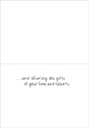 FBL08V - Floral Volunteer Note Cards extra