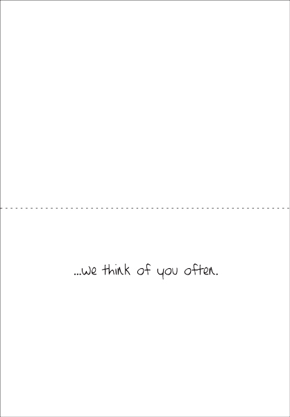 JBL07H - Thinking of You Hospice Note Cards extra
