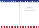 TJ305V - Patriotic Volunteer Thank You Cards extra