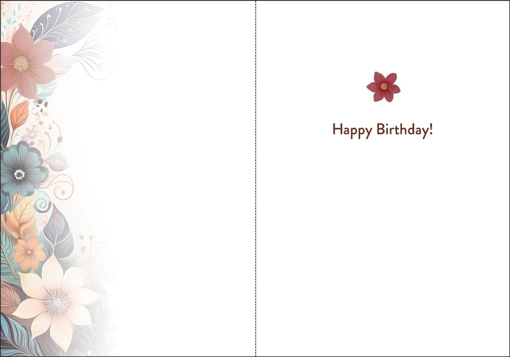 B140 - Birthday Card extra