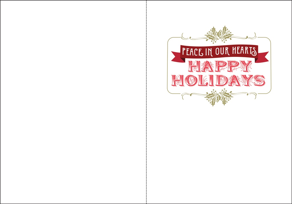 CU702 - Word Art Christmas Cards extra