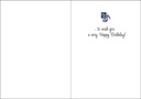 BH160 - Music Birthday Card extra