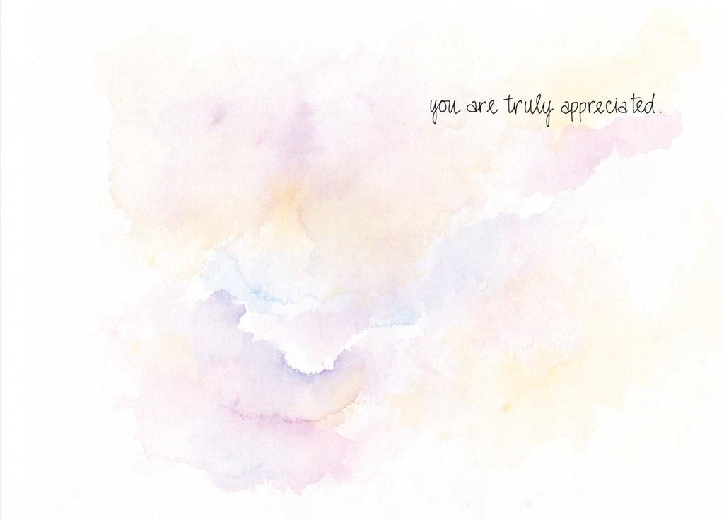 Simple Bouquet Thank You Card extra
