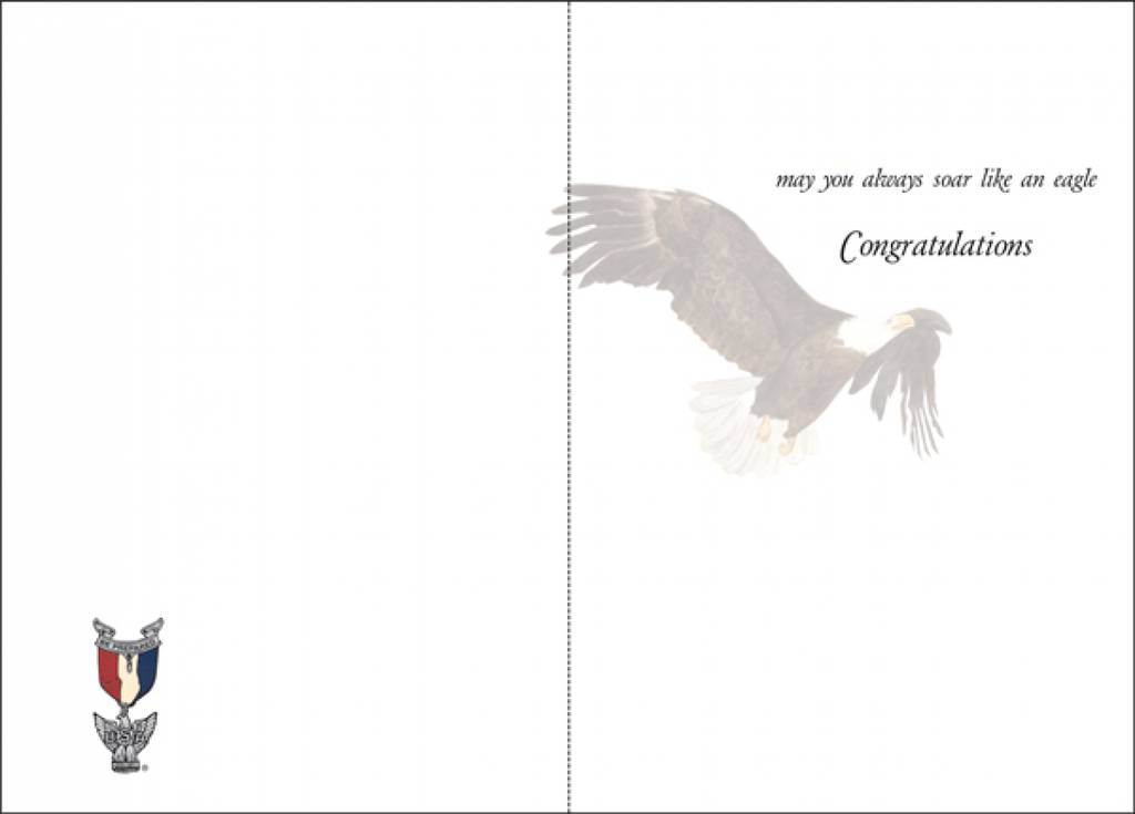 Eagle Scout Congrats Card-CG407 extra