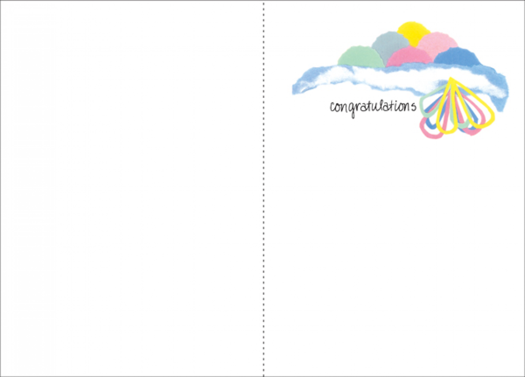Grandchild Baby Card-BA617 extra